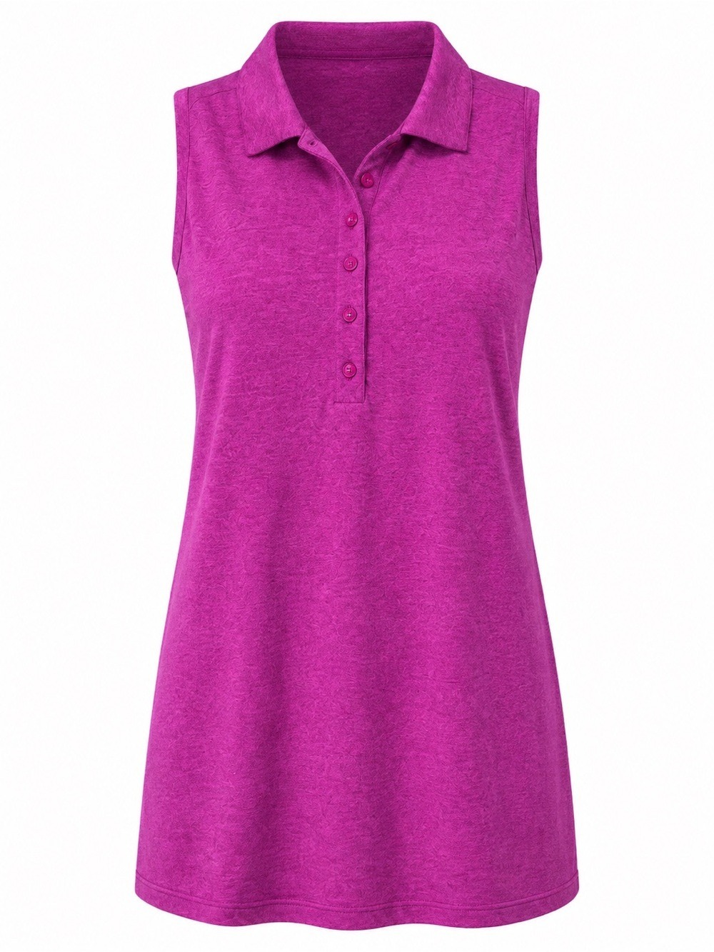 💗⛳ Nike Golf Dri-FIT Sleeveless Polo Top Size M Pink Purple Racerback Athletic - Picture 2 of 10